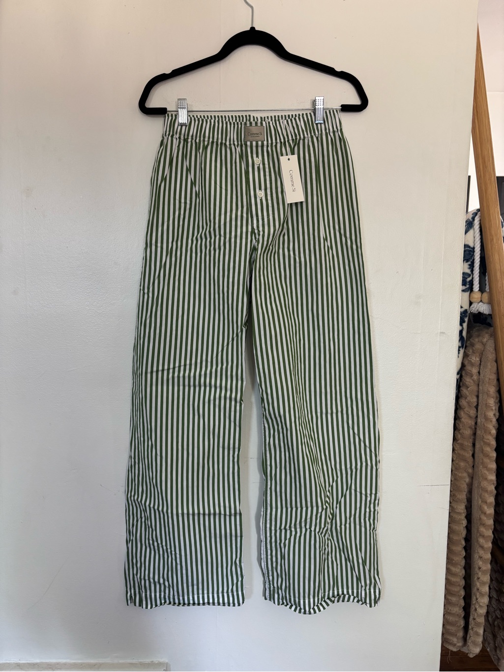 Comme Si La Boxer Alta Cotton Poplin Medium Martini Stripe — image 2 of 8